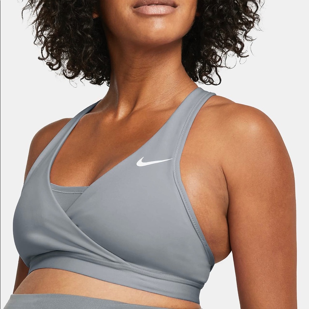 Nike Dri-FIT Swoosh Medium Support Nursing Maternity Sports Bra Adjustable NEW